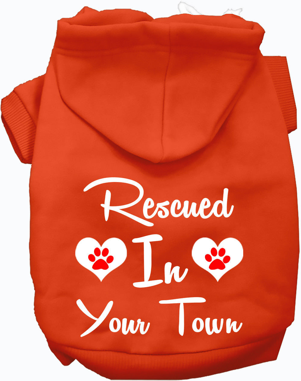 Custom Rescued In Pet Hoodie