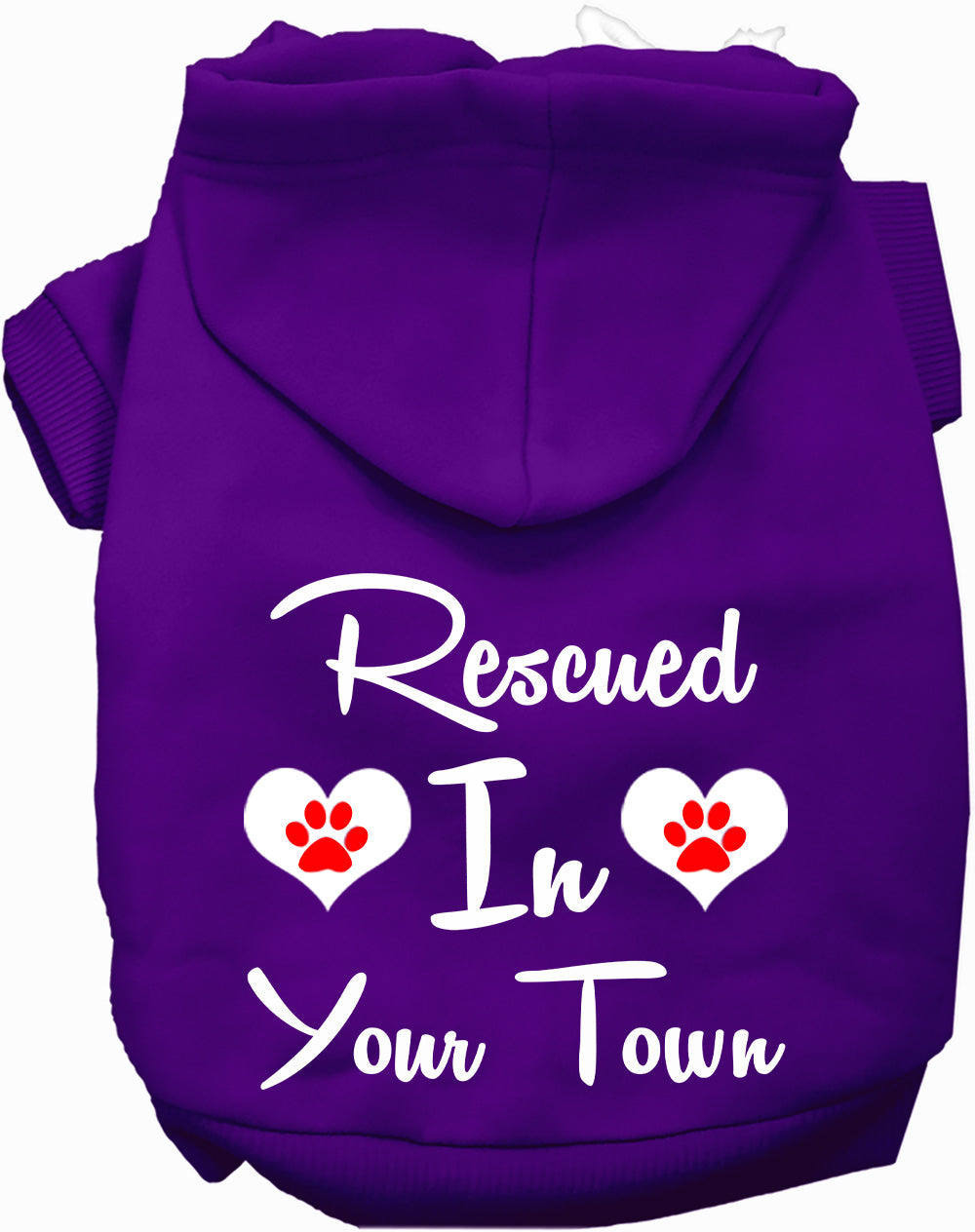 Custom Rescued In Pet Hoodie