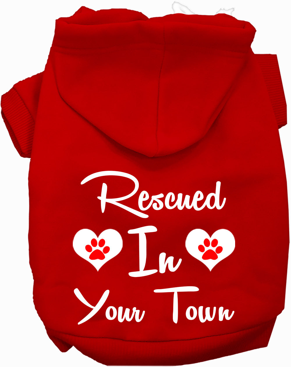 Custom Rescued In Pet Hoodie