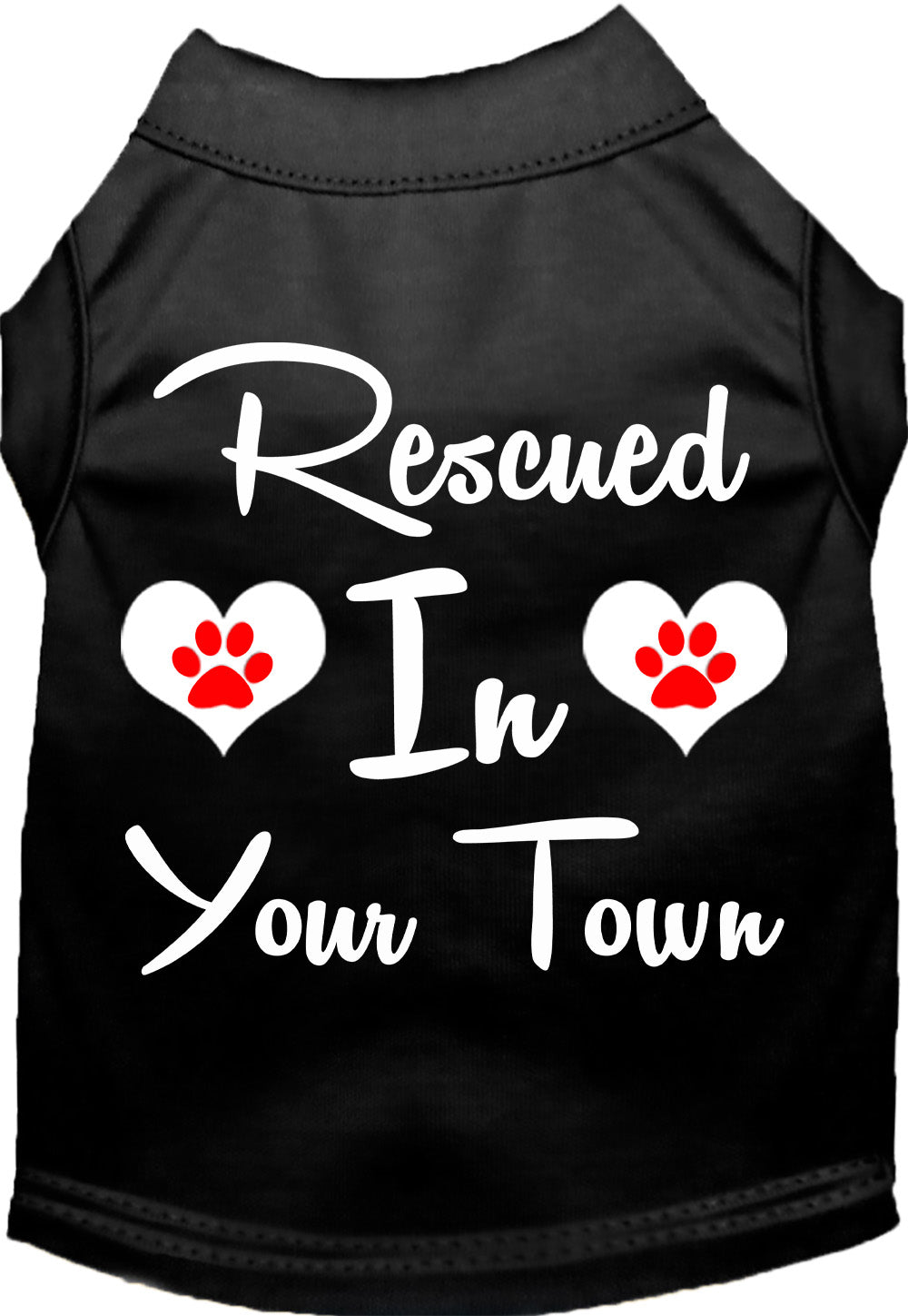 Custom Rescued In Pet Shirt