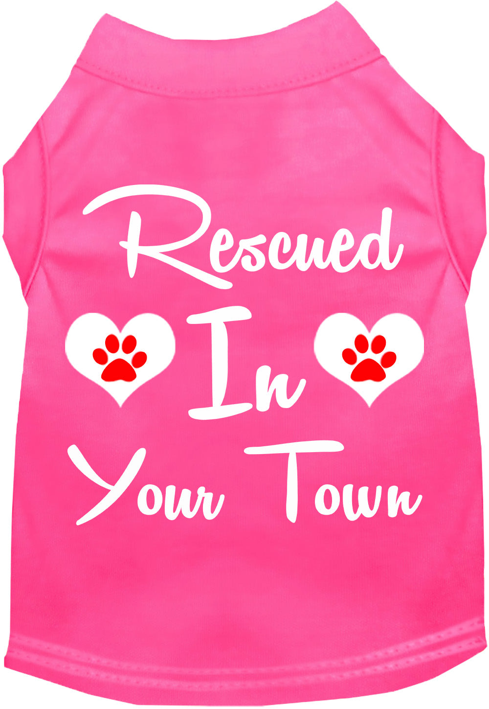 Custom Rescued In Pet Shirt