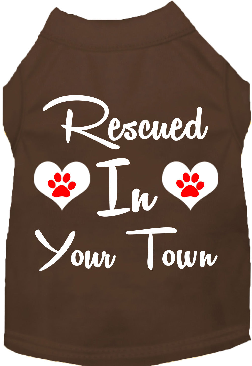 Custom Rescued In Pet Shirt