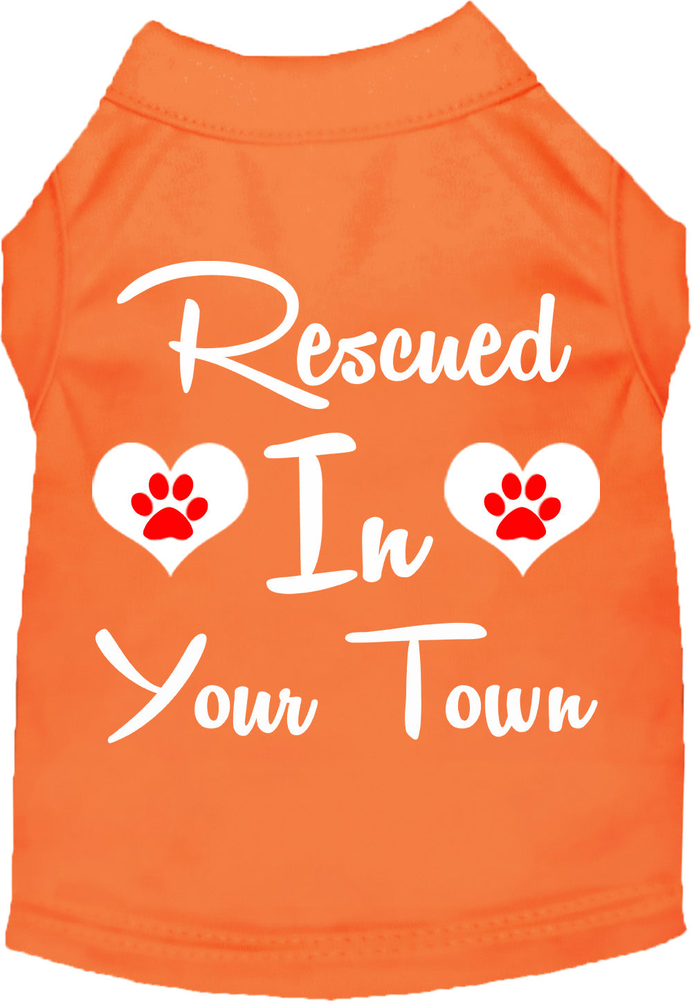 Custom Rescued In Pet Shirt