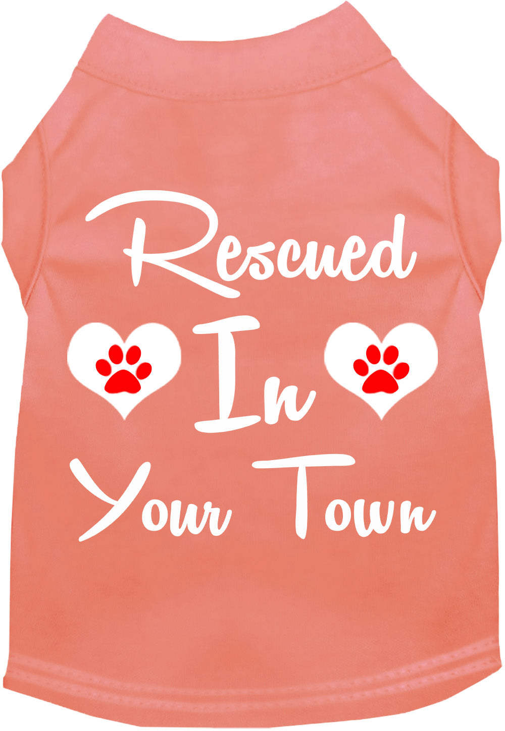 Custom Rescued In Pet Shirt