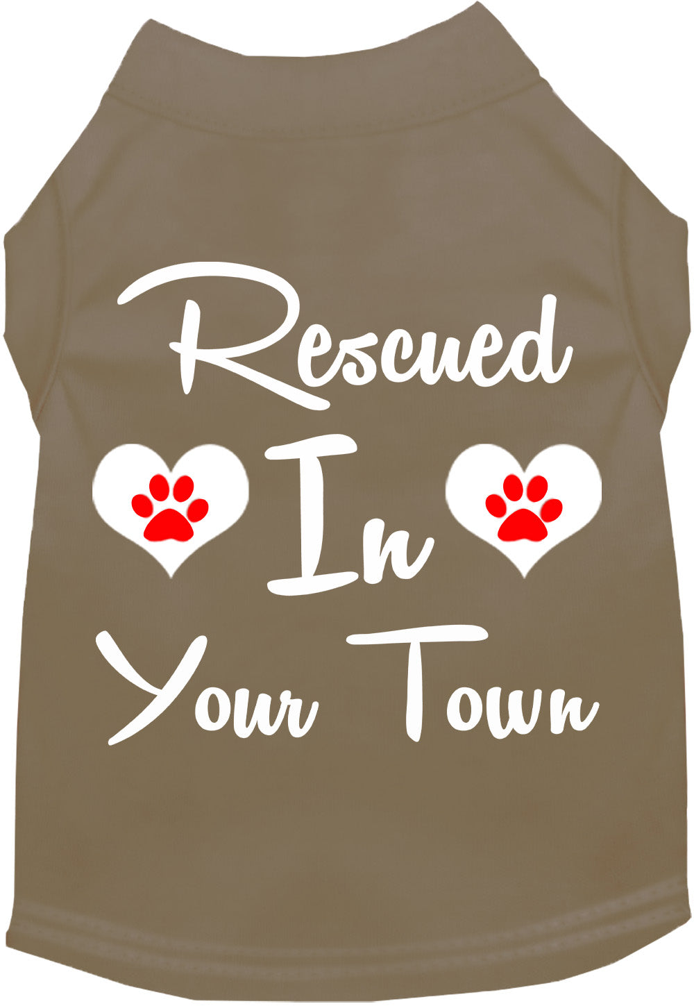 Custom Rescued In Pet Shirt