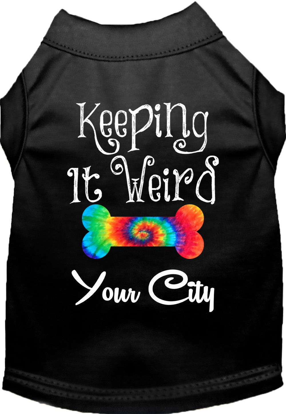 Custom Stay Weird in Pet Shirt