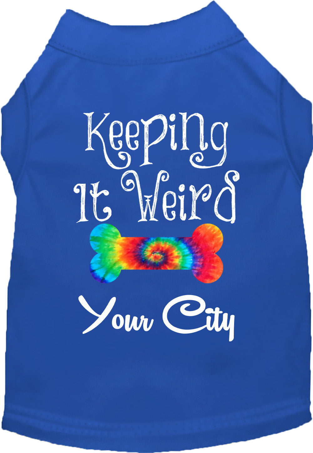 Custom Stay Weird in Pet Shirt