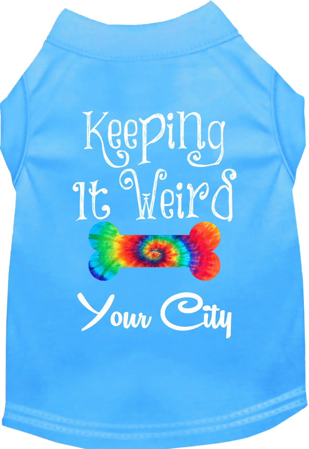 Custom Stay Weird in Pet Shirt