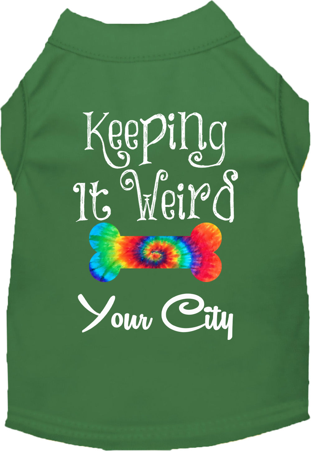 Custom Stay Weird in Pet Shirt