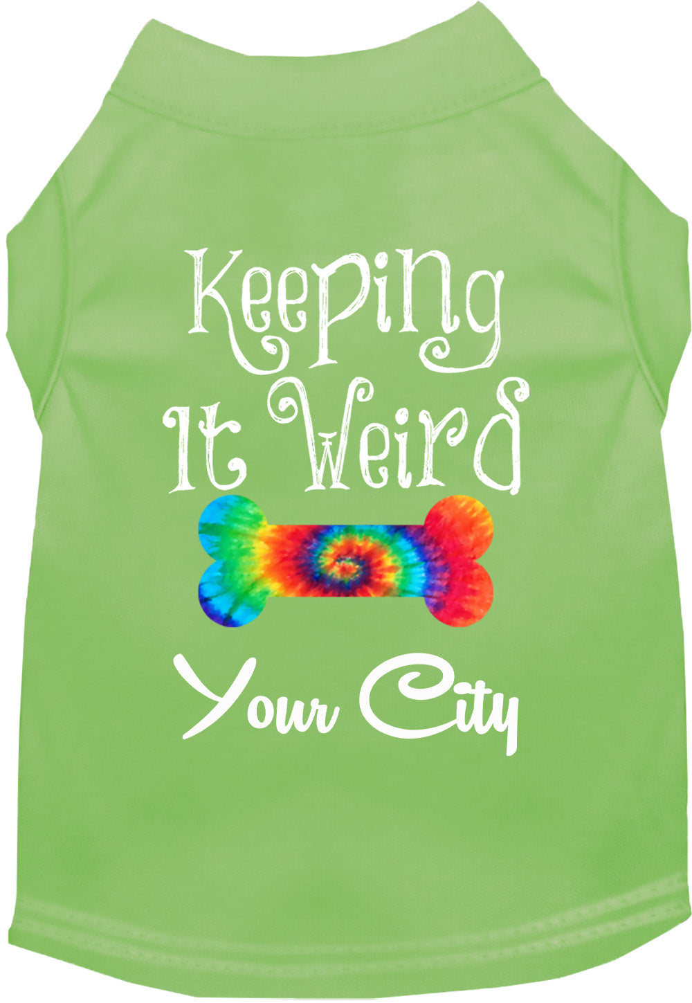 Custom Stay Weird in Pet Shirt