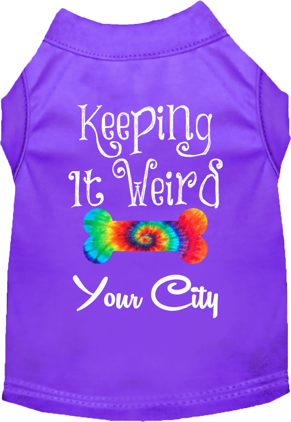 Custom Stay Weird in Pet Shirt