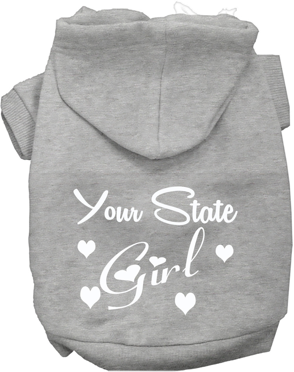 Custom Girl Pet Hoodie