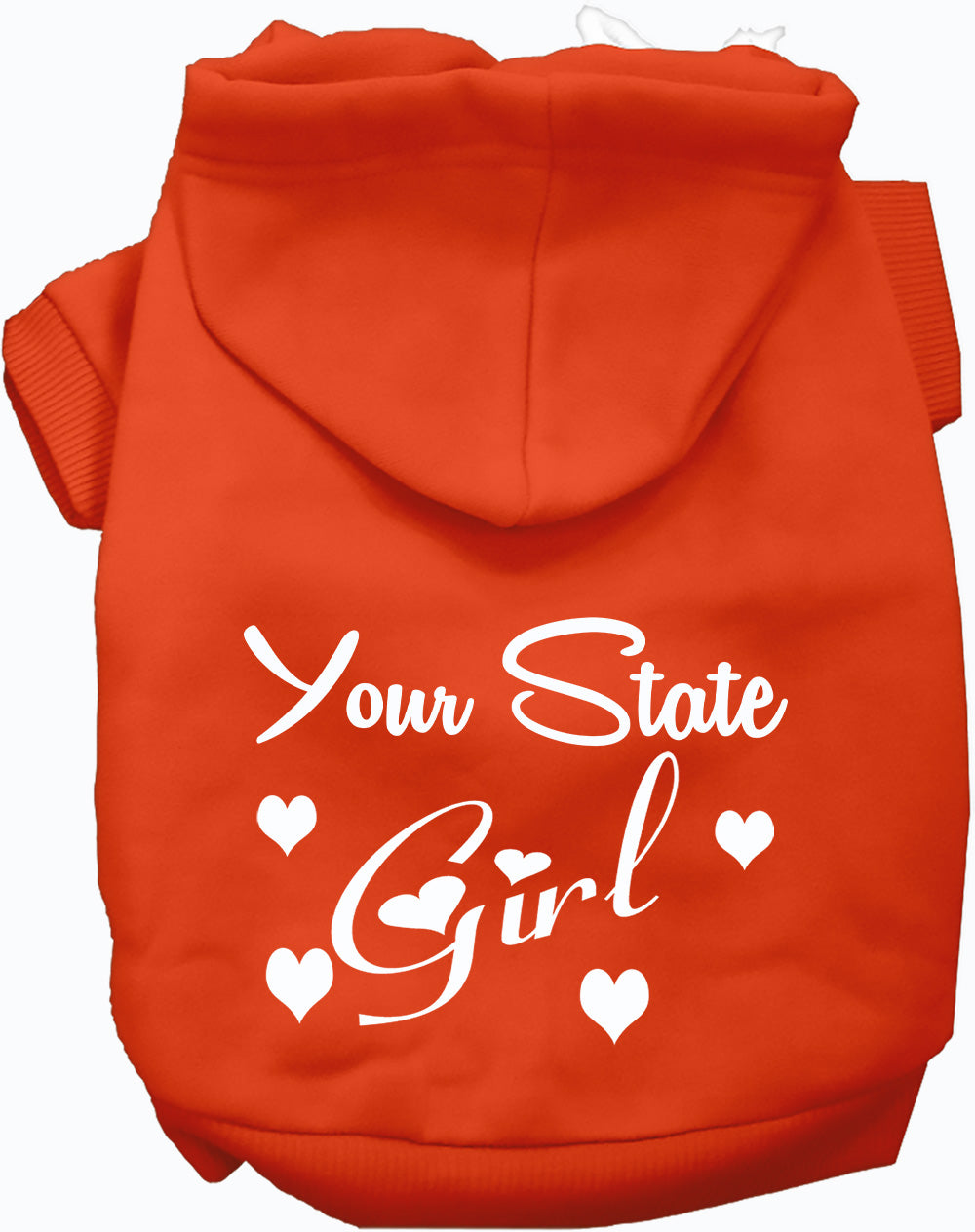 Custom Girl Pet Hoodie