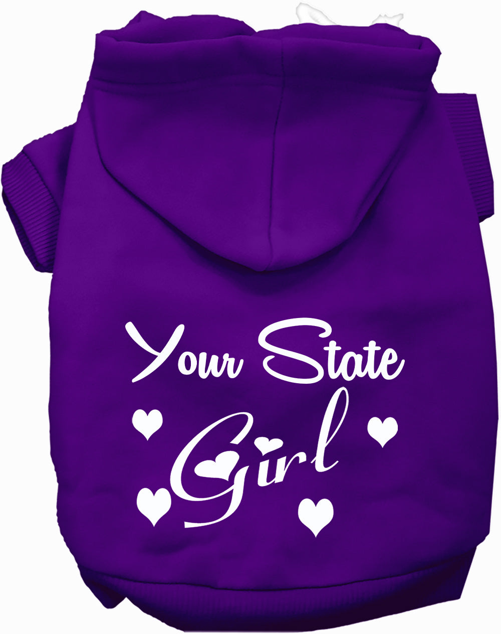 Custom Girl Pet Hoodie