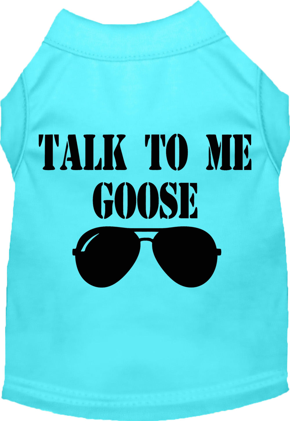 Pet Dog & Cat Shirt Screen Printed, "Talk To Me Goose"