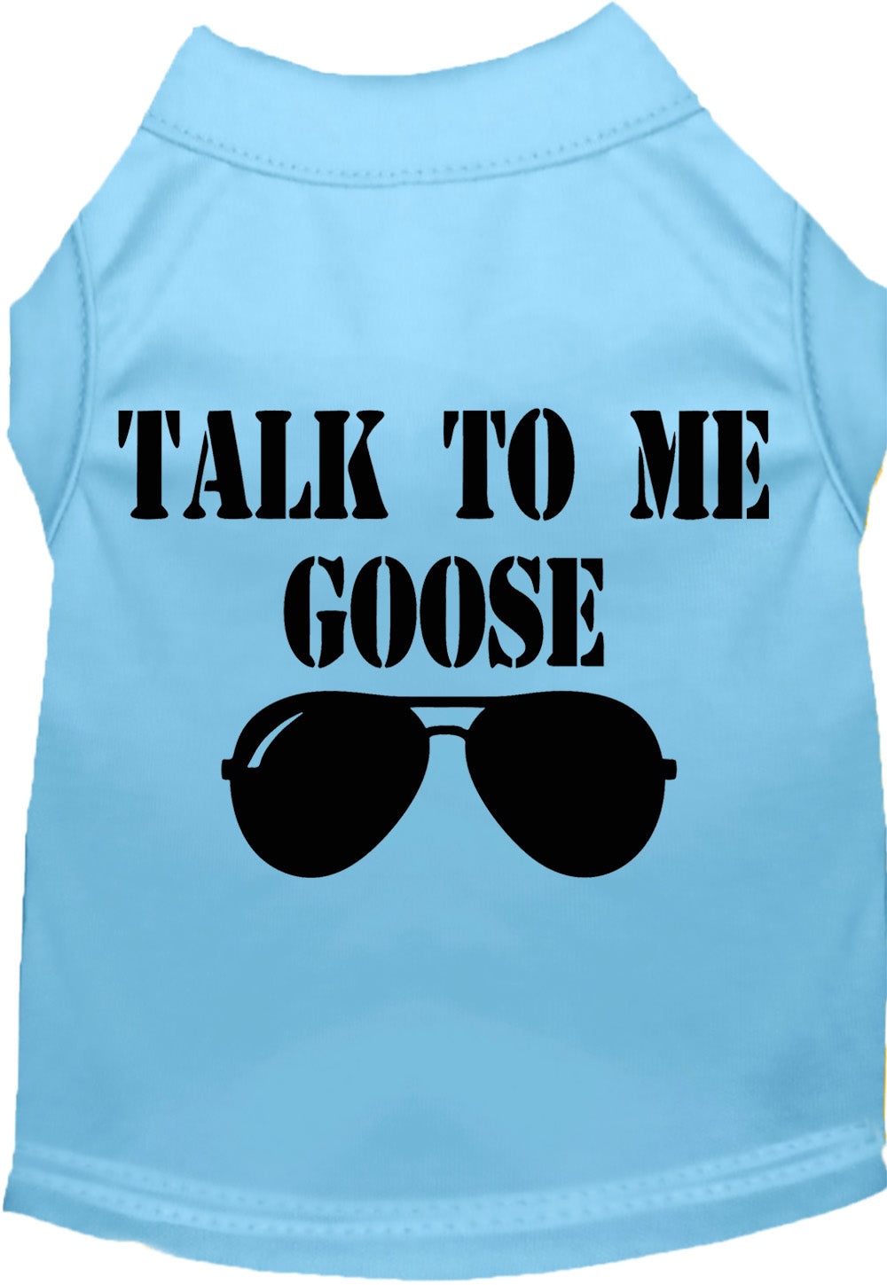 Pet Dog & Cat Shirt Screen Printed, "Talk To Me Goose"
