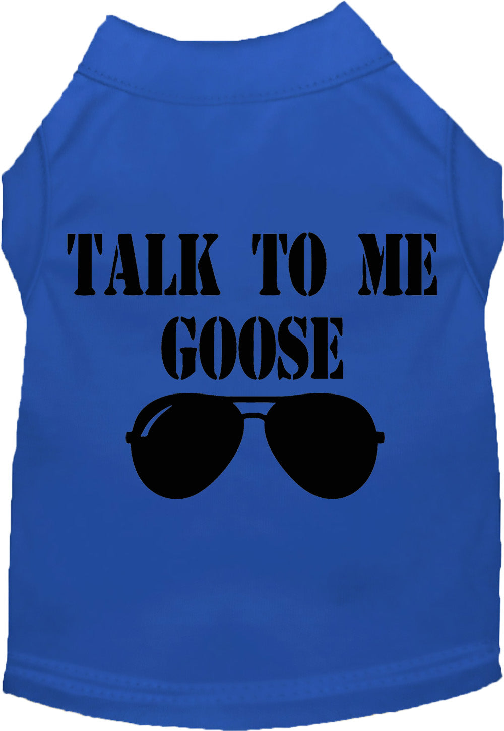 Pet Dog & Cat Shirt Screen Printed, "Talk To Me Goose"