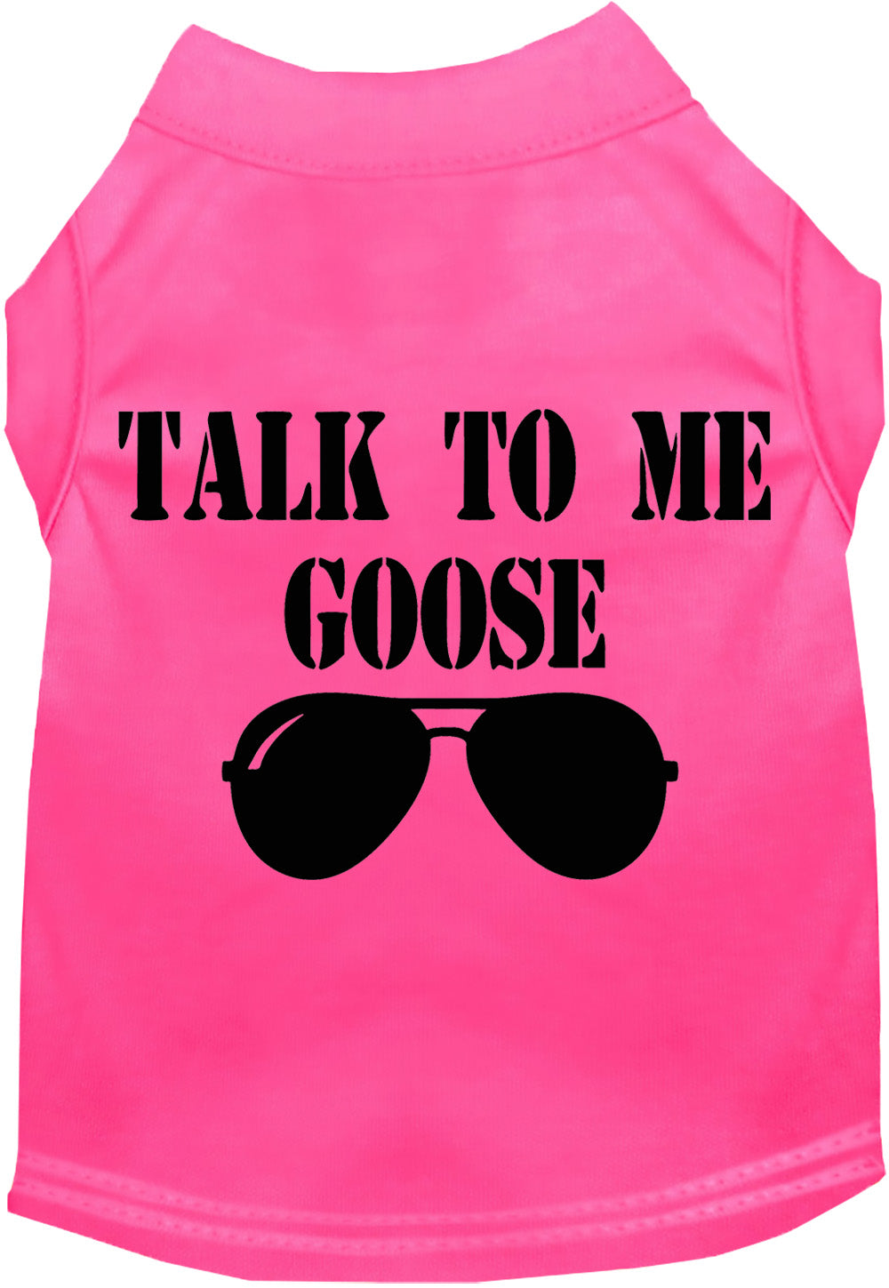 Pet Dog & Cat Shirt Screen Printed, "Talk To Me Goose"