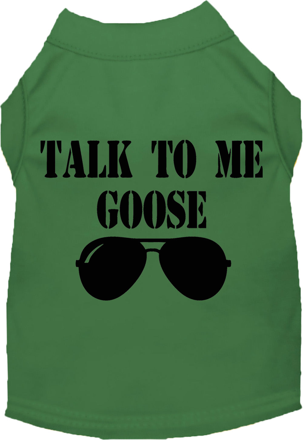 Pet Dog & Cat Shirt Screen Printed, "Talk To Me Goose"
