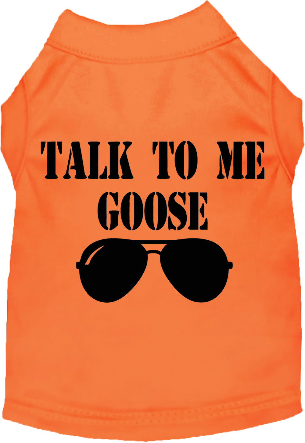 Pet Dog & Cat Shirt Screen Printed, "Talk To Me Goose"