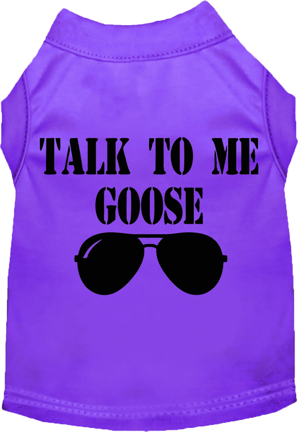 Pet Dog & Cat Shirt Screen Printed, "Talk To Me Goose"