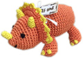 Bop Triceratops gehäkeltes/gestricktes Haustierspielzeug