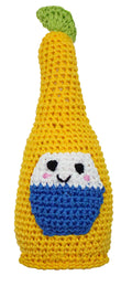 Garrafa de Cerveja c/Lima Crocheted Knit Knack Brinquedo para Animais de Estimação