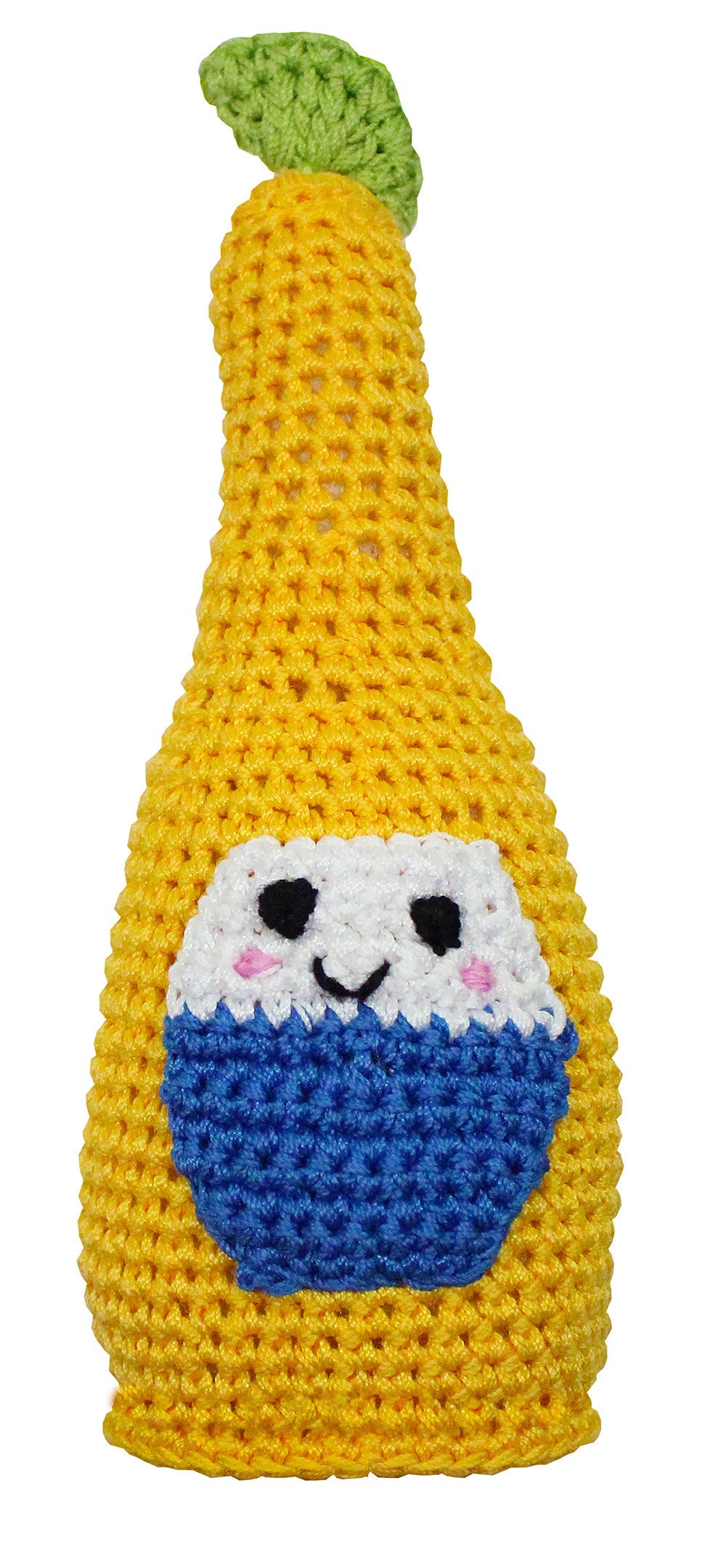 Garrafa de Cerveja c/Lima Crocheted Knit Knack Brinquedo para Animais de Estimação