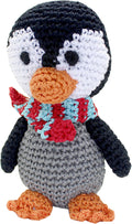 Brinquedo de Croché de Pinguim Chilly Willy para Animais de Estimação