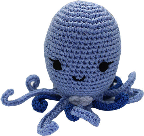 Ollie Oktopus Gehäkeltes Strick-Spielzeug für Haustiere