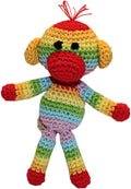 Regenbogenaffe Rizzo Gehäkeltes Stricktier-Spielzeug