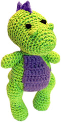 Brinquedo para Animal de Estimação de Malha Crocheteada "Dex, o T-Rex"