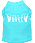 Pet Shirt "I'm With The Band"