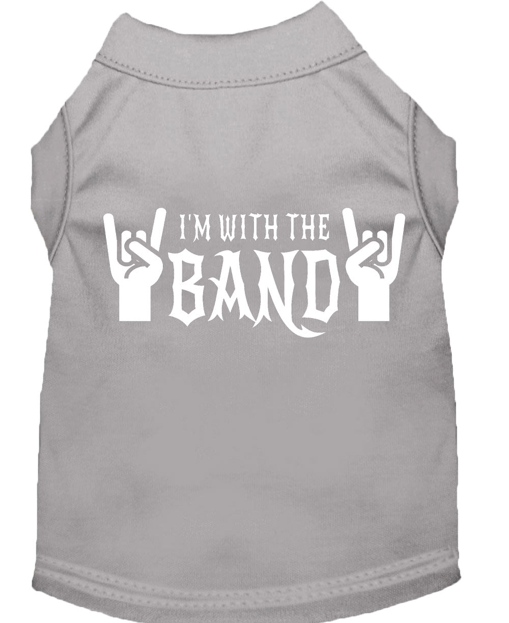 Pet Shirt "I'm With The Band"