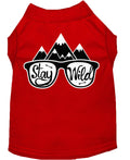 Pet Shirt  "Stay Wild"