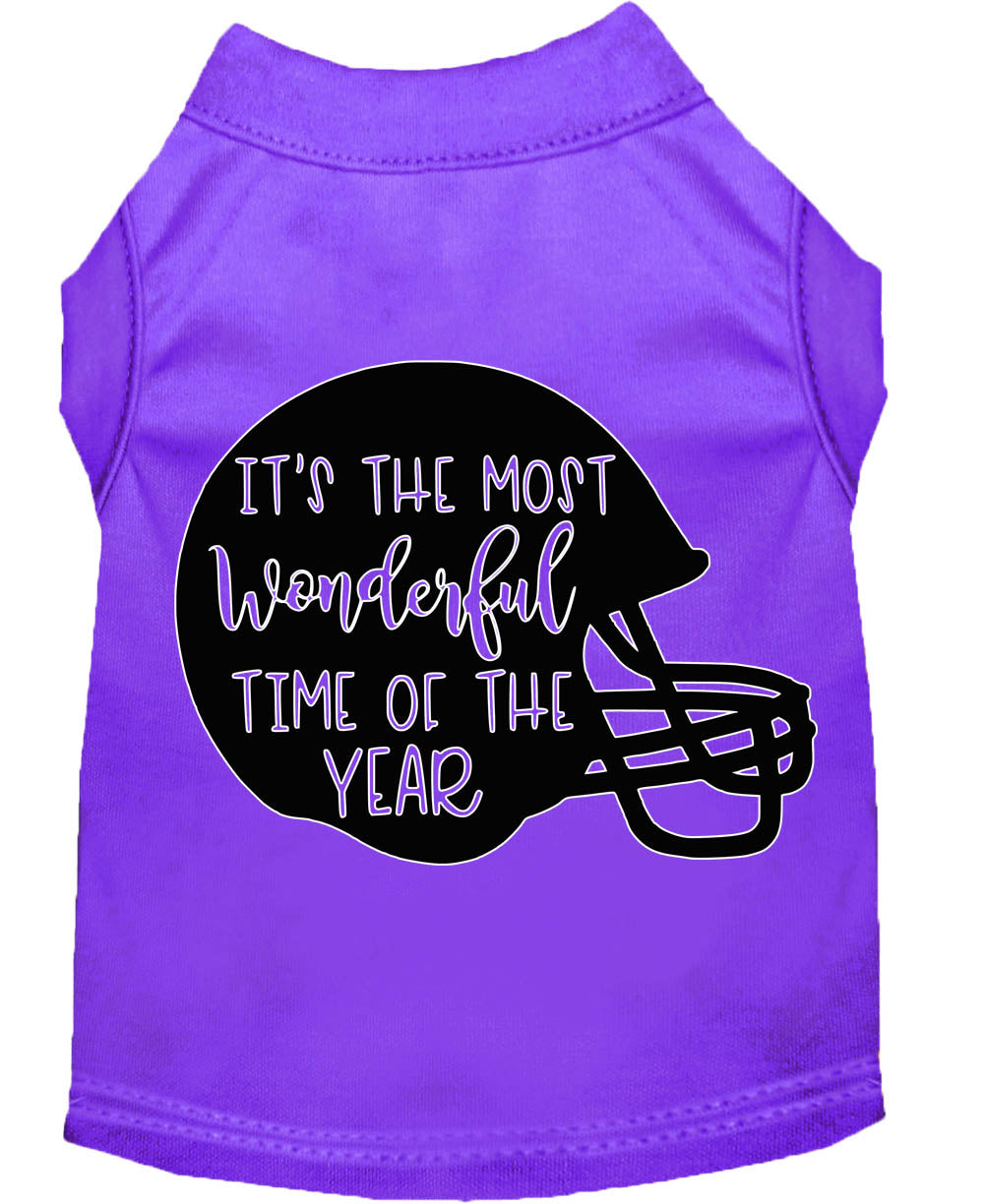 Pet Shirt "It's The Most Wonderful Time Of The Year (Football)"
