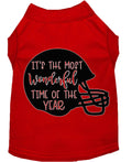 Pet Shirt "It's The Most Wonderful Time Of The Year (Football)"