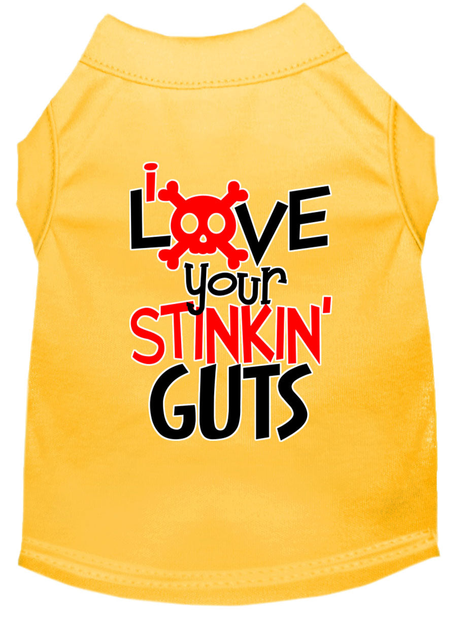 Pet Shirt "Love Your Stinking Guts"
