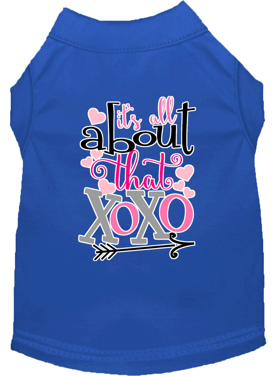 Pet Shirt "All About That XOXO"