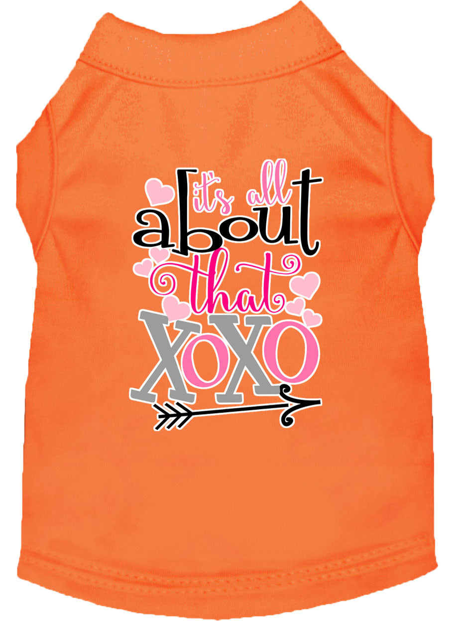 Pet Shirt "All About That XOXO"