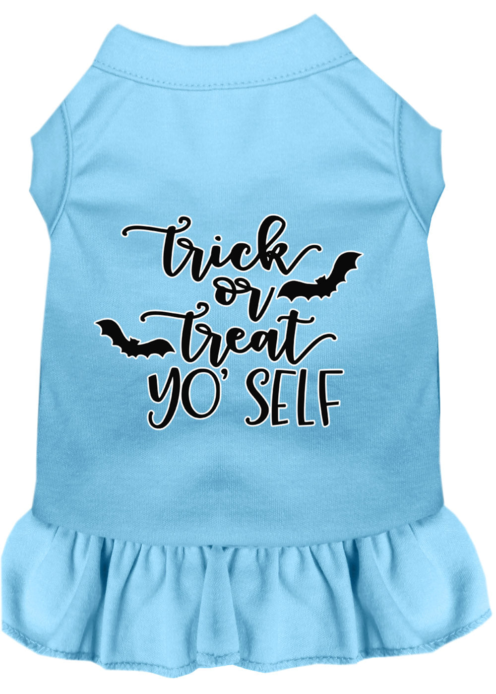 Vestido para animais de estimação de Halloween "Doçura ou Travessura, Mima-te"