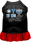 Hanukkah Pet Dress "Oy To The World"