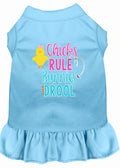 Haustierkleid „Hühner rocken, Hasen sabbern“