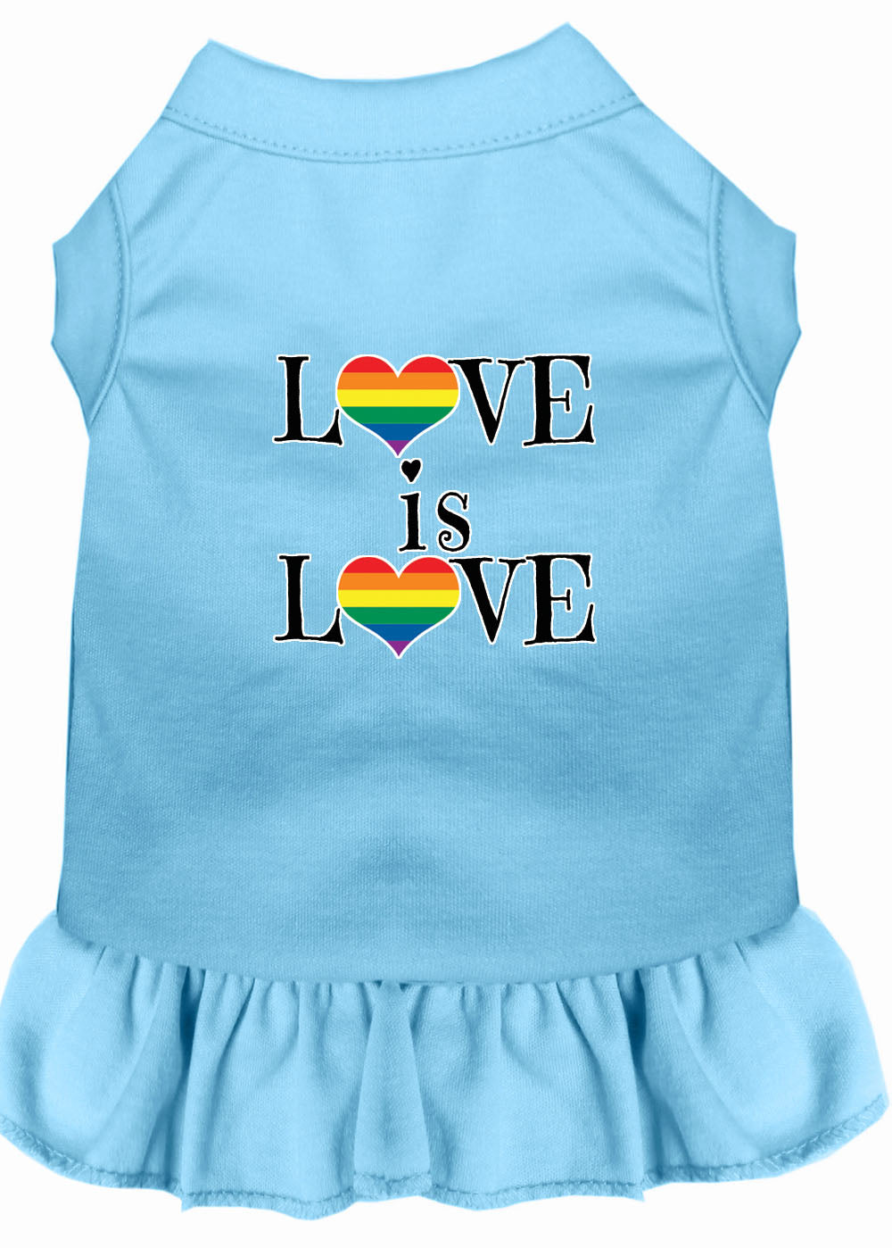 Haustierkleid „Love Is Love“