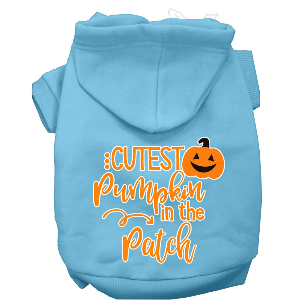Halloween Pet Hoodie "Cutest Pumpkin In The Patch"