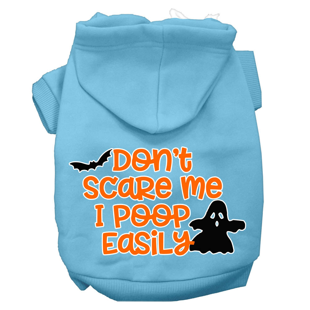 Halloween Pet Hoodie "Don't Scare Me, I Poop Easily"
