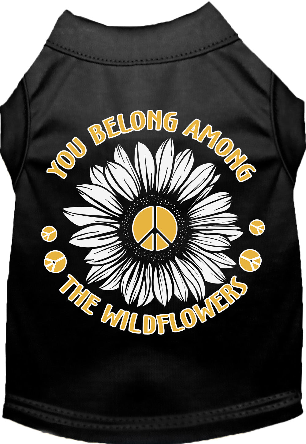 Sweet Cat or Dog Shirt for Pets "Among the Wildflowers"