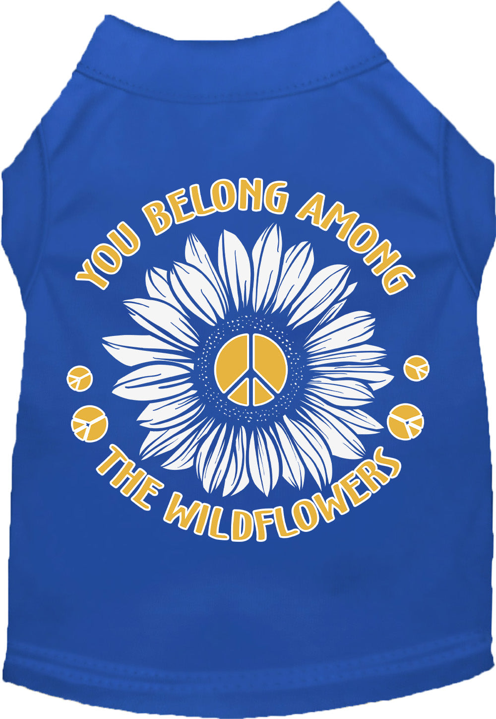 Sweet Cat or Dog Shirt for Pets "Among the Wildflowers"