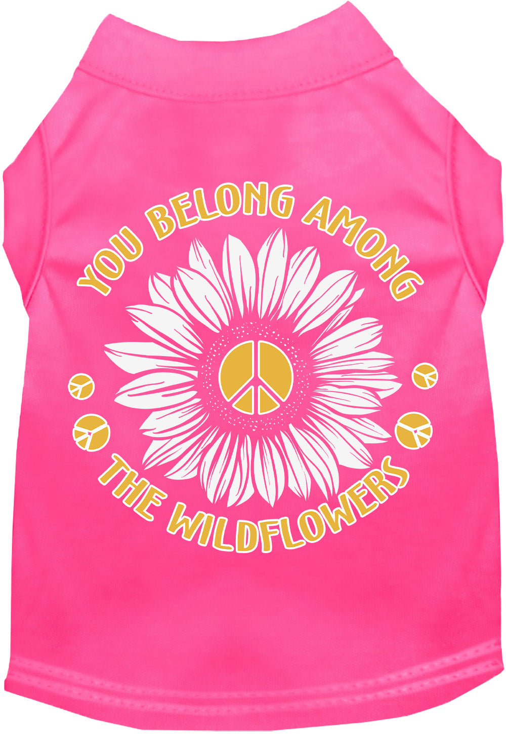 Sweet Cat or Dog Shirt for Pets "Among the Wildflowers"