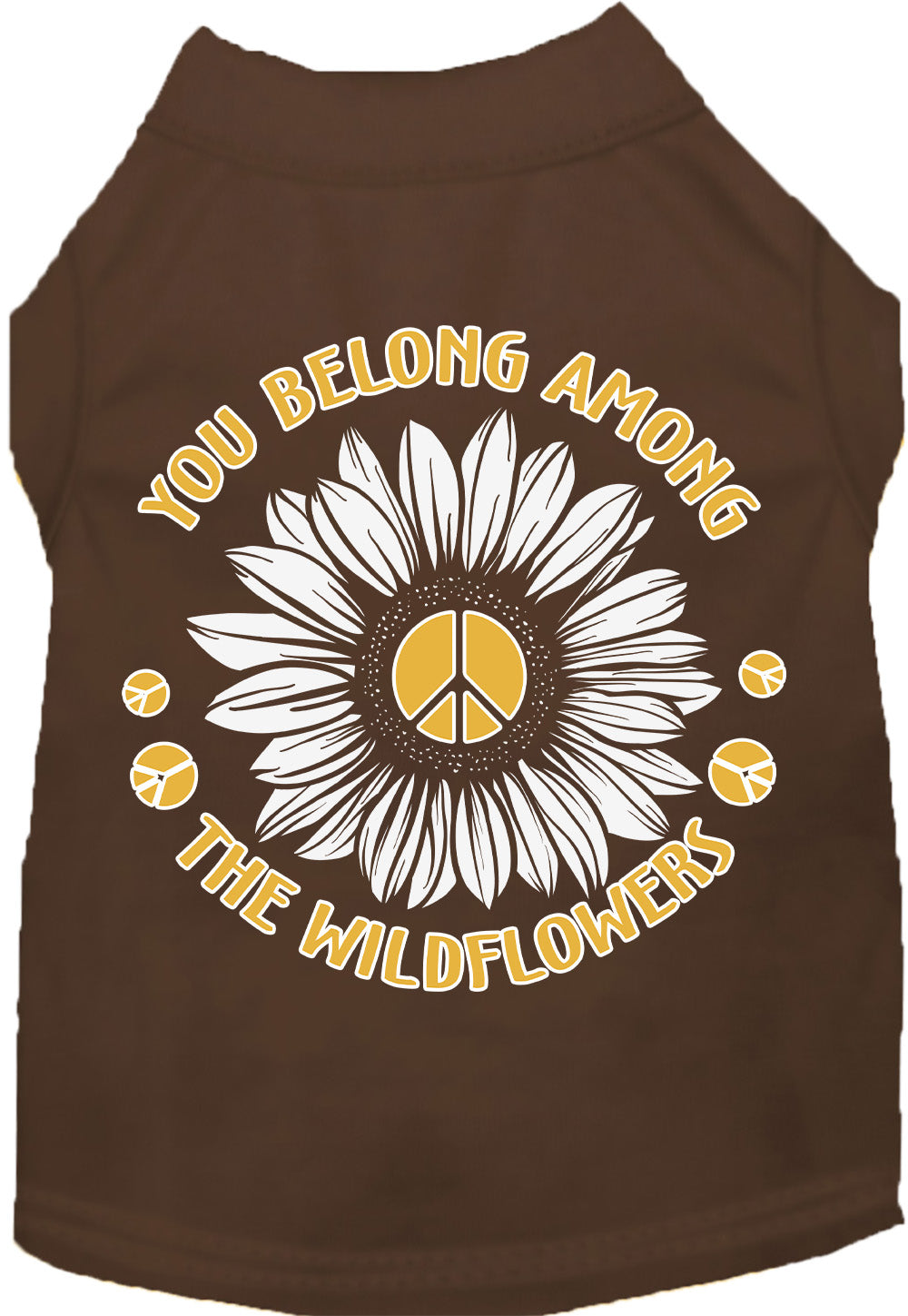 Sweet Cat or Dog Shirt for Pets "Among the Wildflowers"